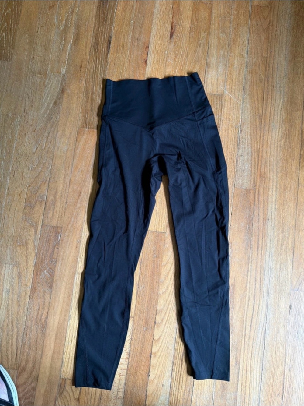 Black High-Waist Active Leggings